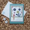 Carte anniv' fleur bleue – Image 2