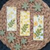 Marque-page fleurs jaunes 2 – Image 4