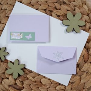 Enveloppe lilas