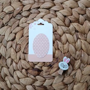 Etiquette Pâques pastel