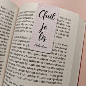 Marque-page aimanté Chut je lis