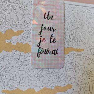 Marque-page aimanté Colo à finir