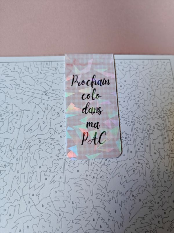 Marque-page aimanté Prochain colo